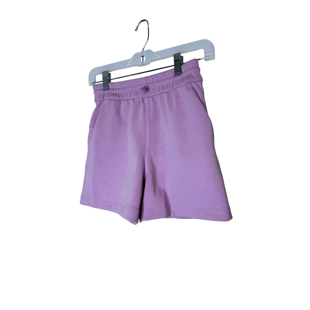 Lululemon Shorts Womens 2 Purple Softstreme High Rise Sweat 4" Lounge Athletic